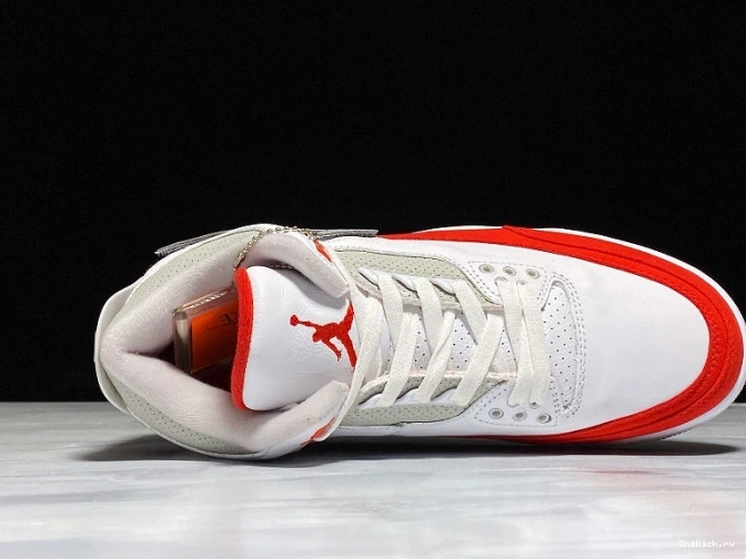 One Kick Air Jordan 3 Retro Tinker CJ0939-100 University Red White 0812